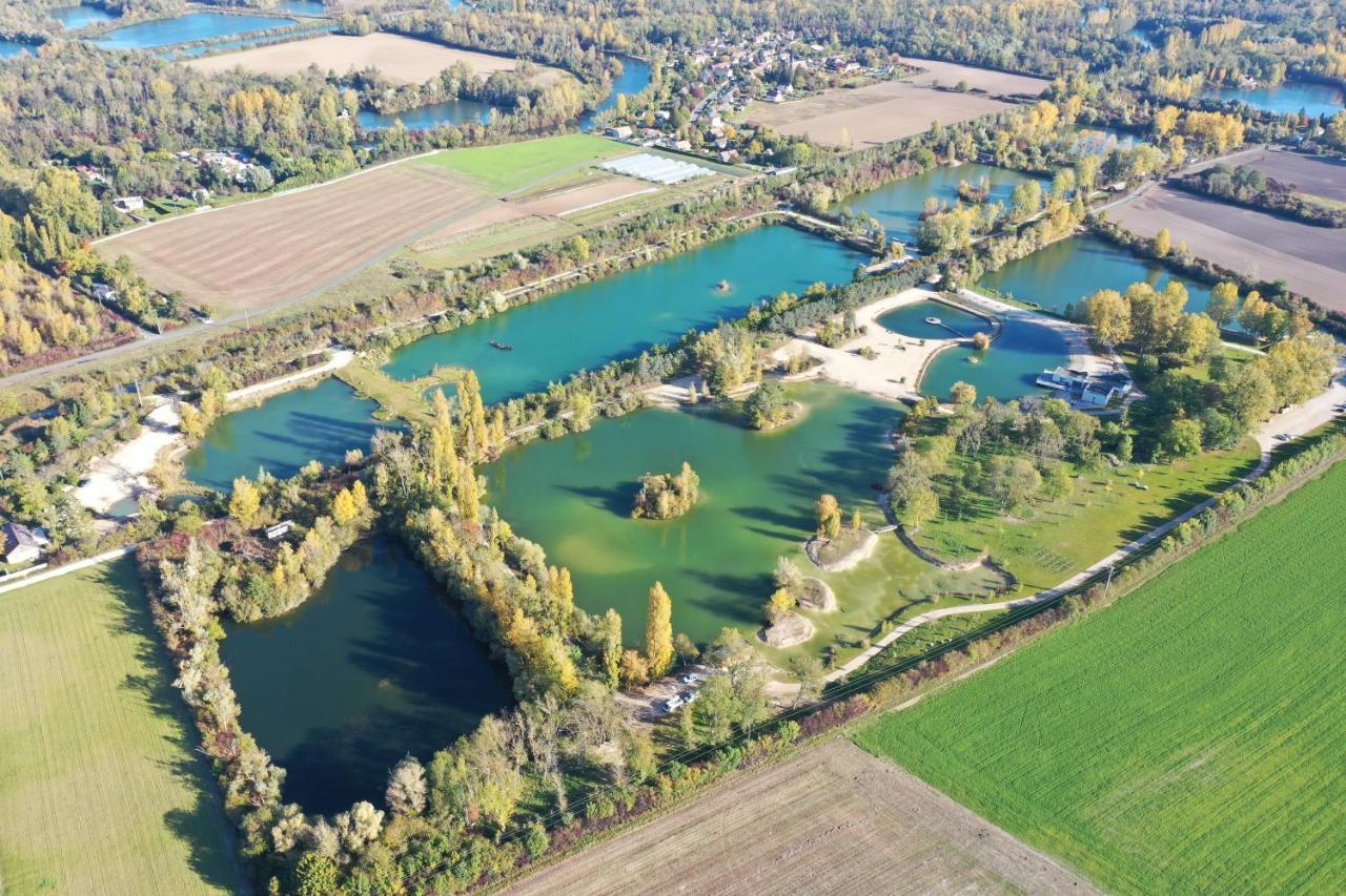 Les Etangs De La Bassee Gravon Buitenkant foto