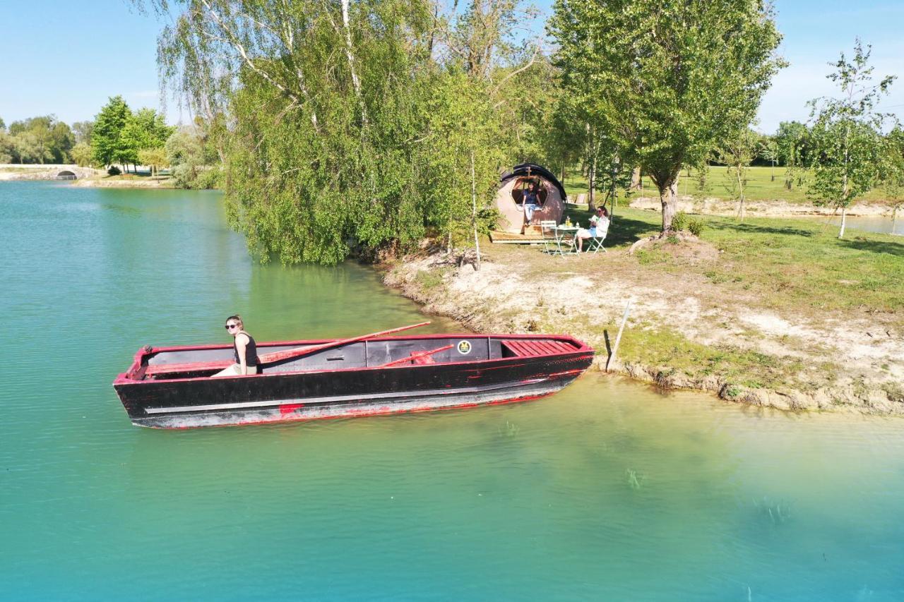 Les Etangs De La Bassee Gravon Buitenkant foto